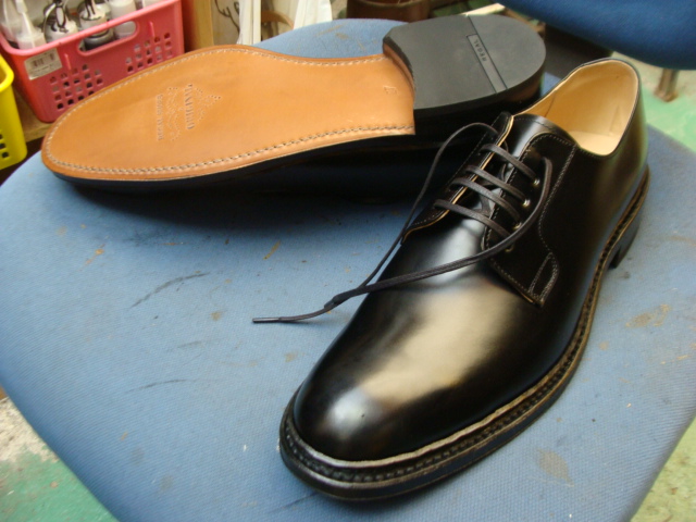 REGAL　リーガル新品革靴　ハーフソール補強のサムネイル